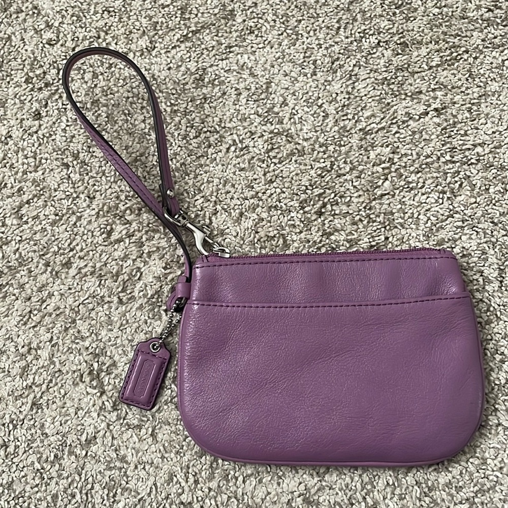 Coach Wristlet
Purple